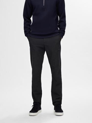 SLH175-SLIM MILES BRUSHED PANTS W NOOS Schwarz 31/34