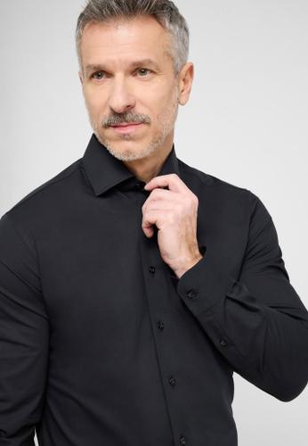 Performance Shirt Twill-Stretch Langarm Schwarz 38/Langarm - 67cm
