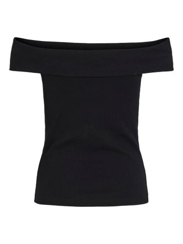 VISAHIA OFF SHOULDER TOP Schwarz L