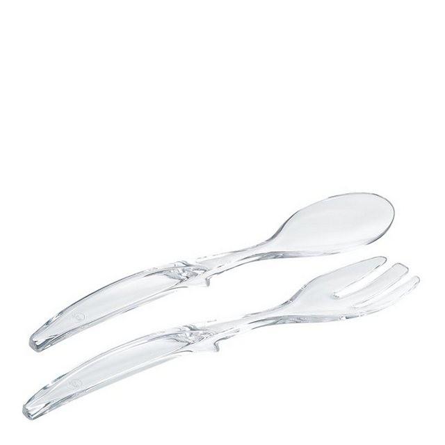Salatbesteck Vienna 30cm transparent
