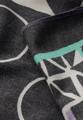 Loop-Schal mit Print A - Black