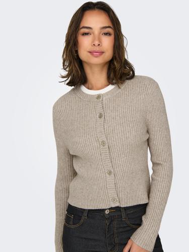 -ONLKATIA LIFE LS BUTTON CARDI KNT NOOS Braun XS