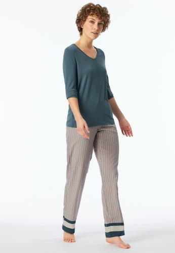 Langarmshirt 40 - Jeansblau
