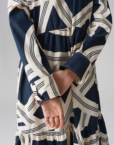 Printkleid "Werano Lane" - Blau / 44