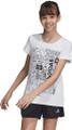 ADIDAS Kinder T-Shirt Iconic 170 in Grau