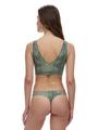 SOFTSTRETCH Bustier mit Soft Cups M/L - Python Print