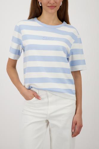 Sweatshirt mit Streifen 46 - Light Sky Ringel