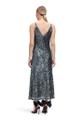 Abendkleid Grau 34