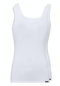 Skiny Damen Tank Top 2er Pack Cotton Advantage Weiß 42