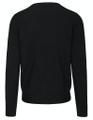 V-Pullover Basic, uni Schwarz S