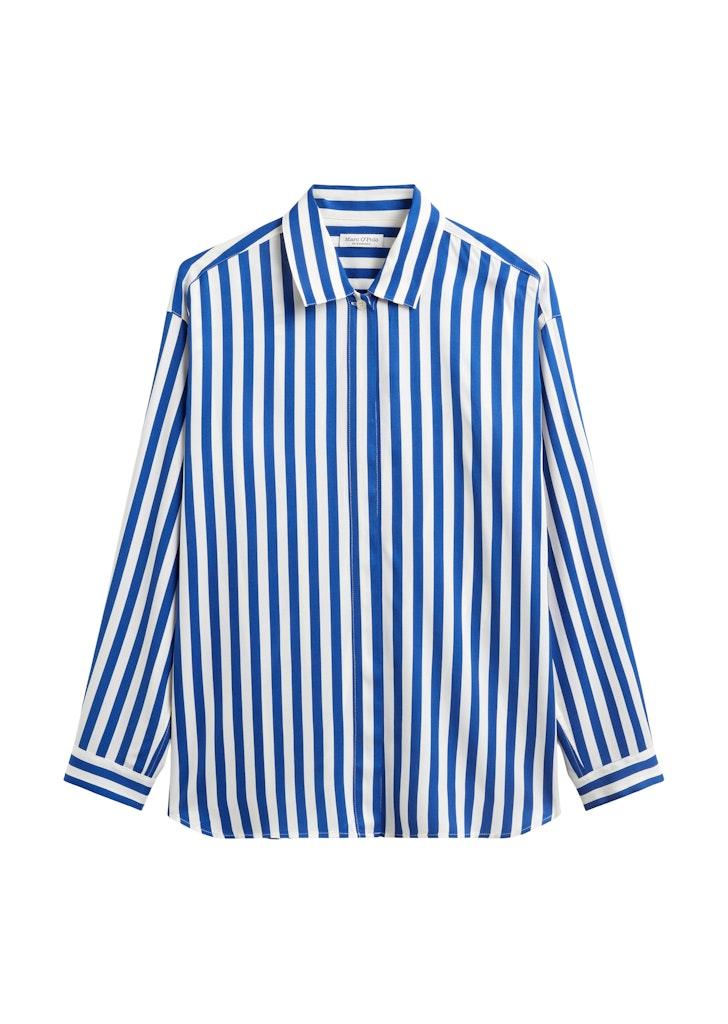 Streifenbluse regular Mehrfarbig 42