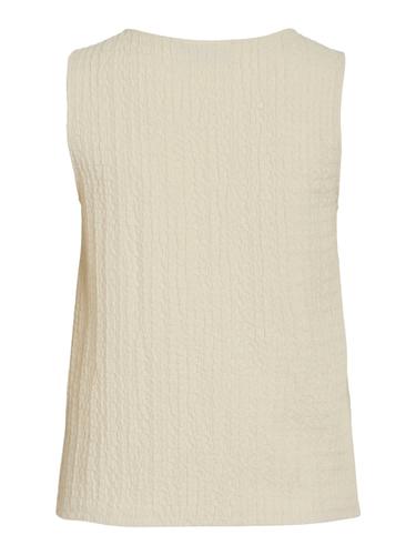 VIROMIRA O-NECK S/L TOP L Normal geschnitten - Birch