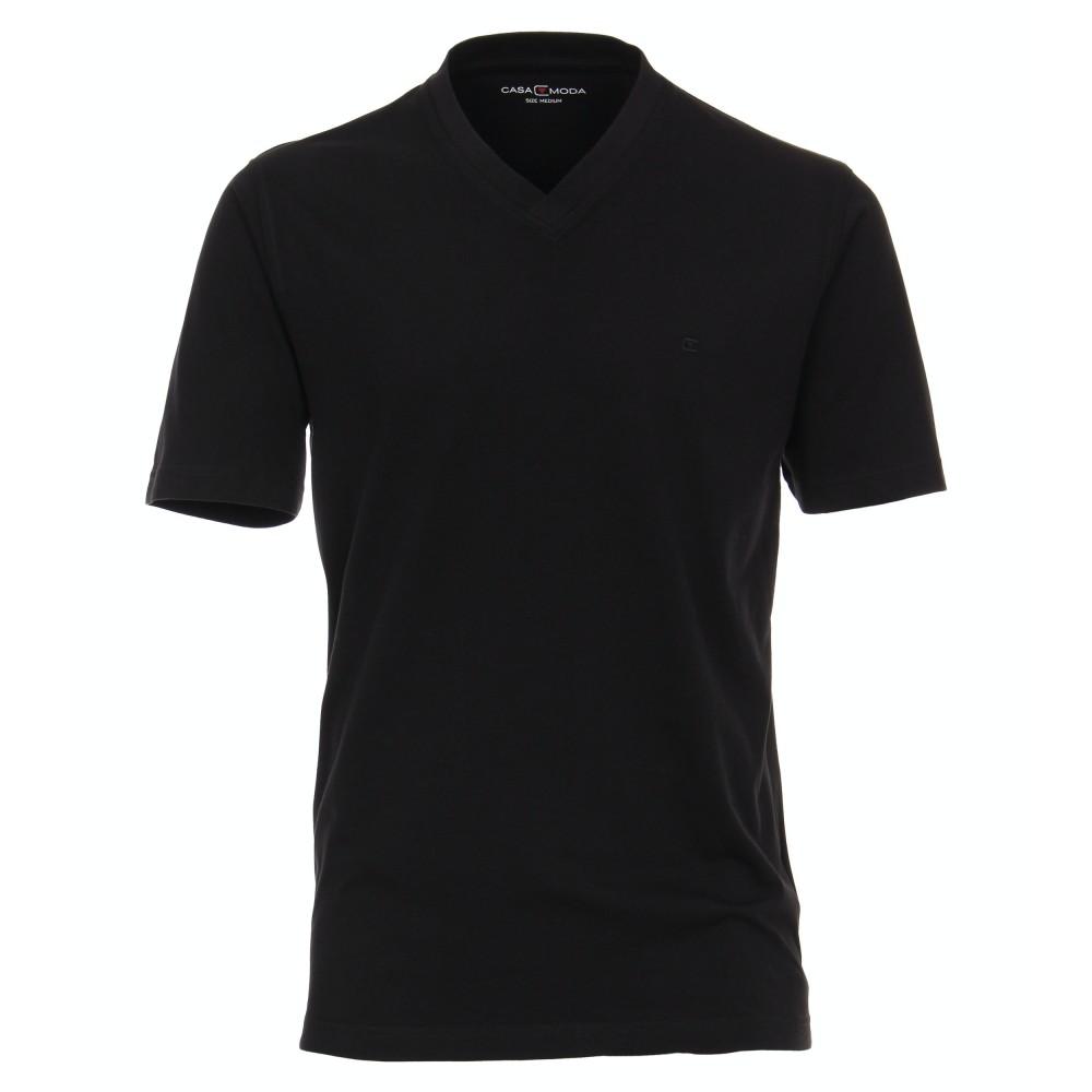 T-Shirt Halbarm Doppelpack 092600 3XL - Schwarz