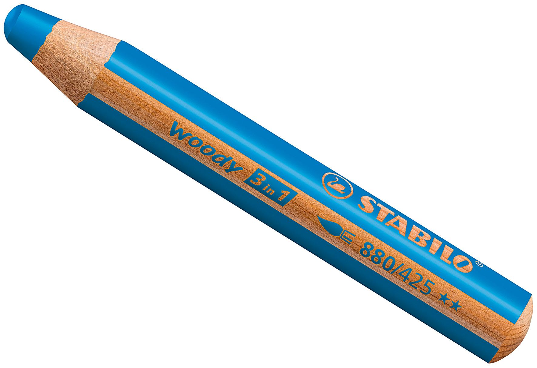 Buntstift 'woody 3 in 1'