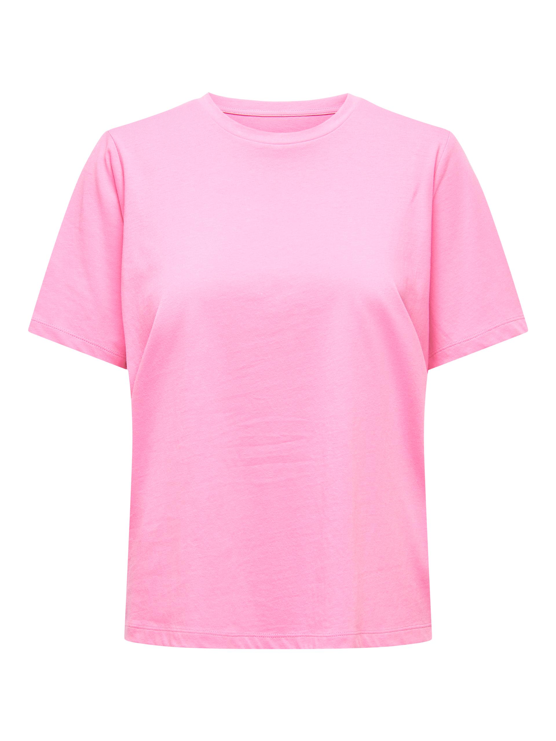 ONLONLY S/S TEE JRS NOOS XS Normal geschnitten - Sachet Pink