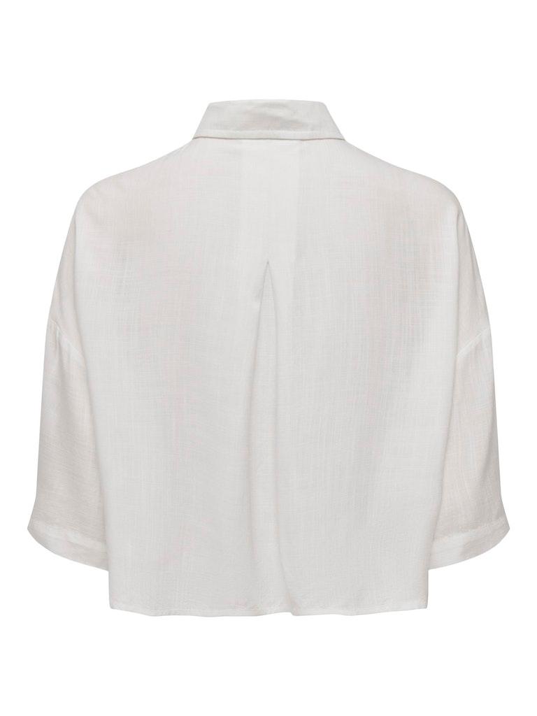 ONLASTRID LIFE 2/4 CROP SHIRT WVN N