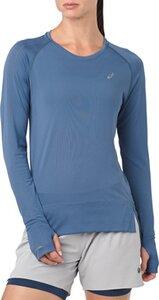 ASICS Damen T-Shirt SEAMLESS LS M in Blau