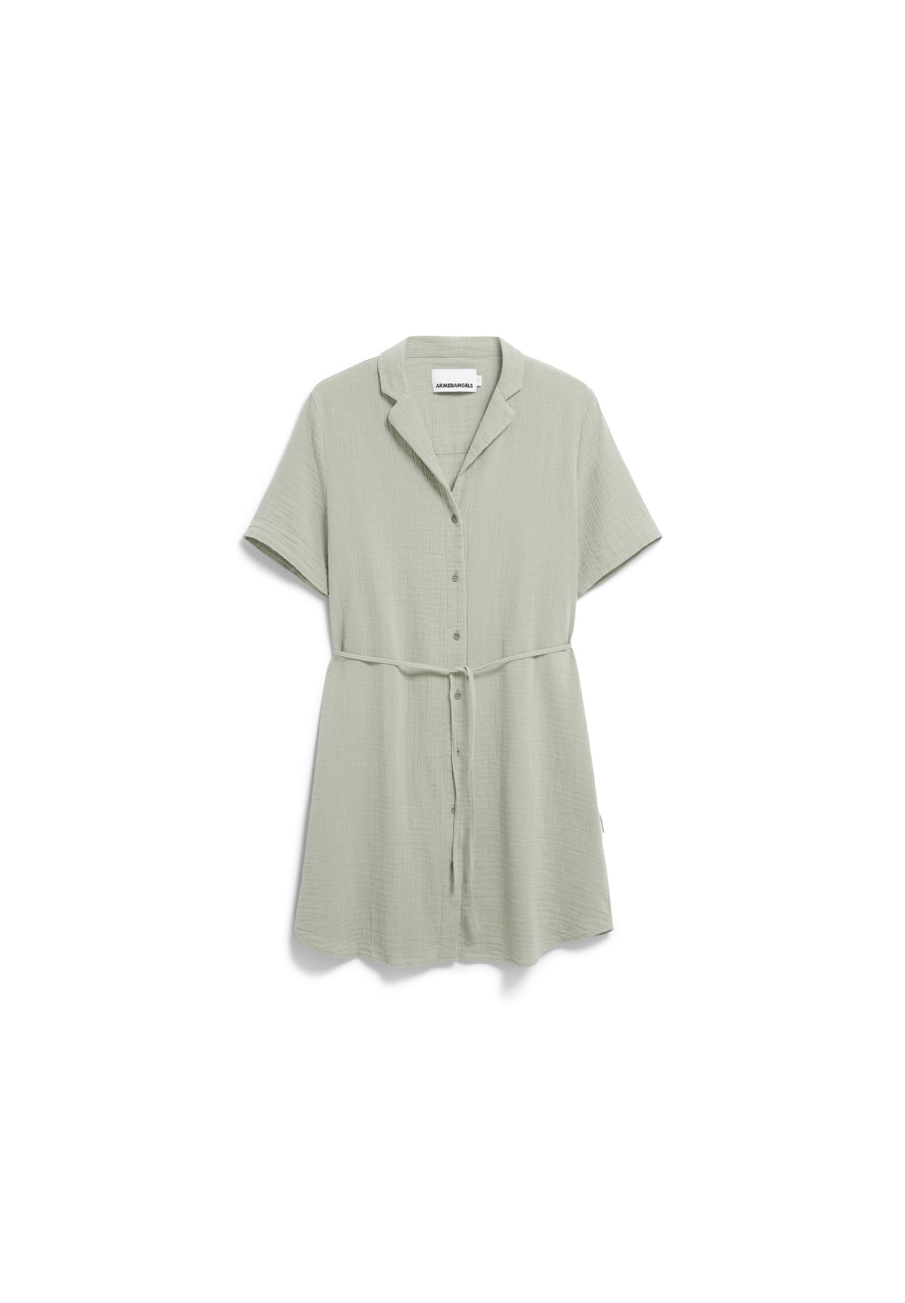 MABELAA MUSSELIN XS Relaxed Fit - Seagreen