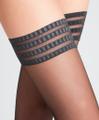 FALKE Pure Matt 20 DEN Damen Schwarz 8.5-9