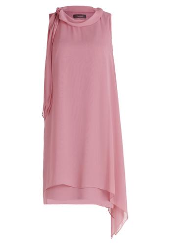 Cocktailkleid 36 Asymmetrisch - Desert Rose