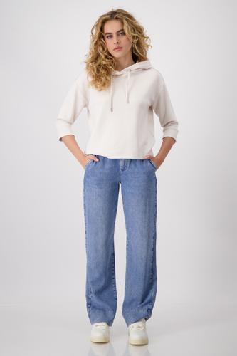 Sweatshirt mit Schmuckkette 42 - Creamy Beige