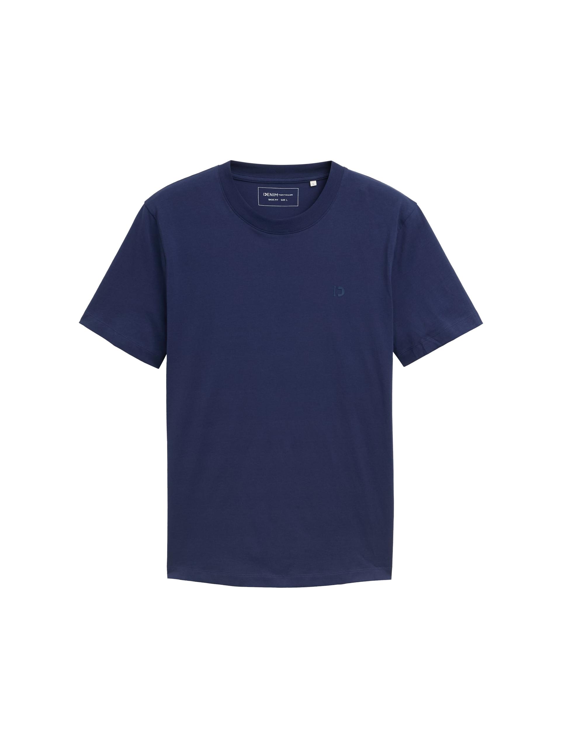 Basic T-Shirt XXL Regular Fit - Dark Blueberry
