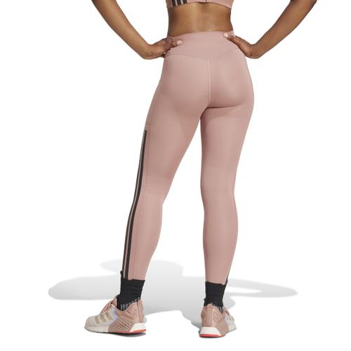 ADIDAS Damen Tight Optime 3-Streifen Full-Length S in Blau