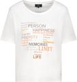 T-Shirt mit Strasssteinen 46 - Off-white