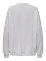 ONLDEBORAH L/S CLUB O-NECK SWT M Normal geschnitten - Light Grey Melange