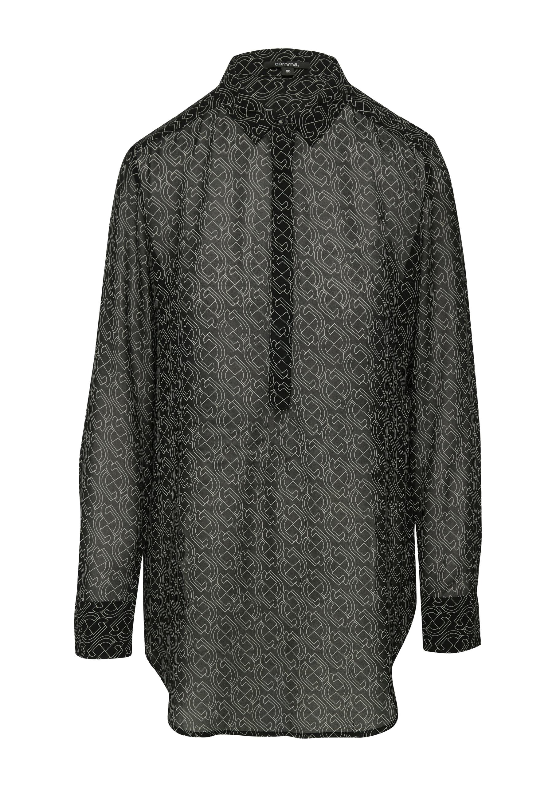 Bluse 36 - Schwarz