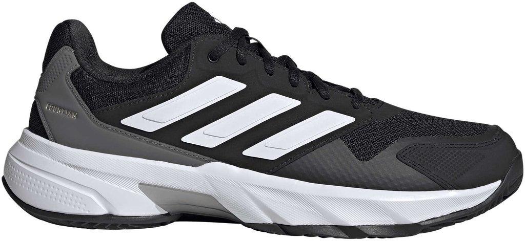 ADIDAS Herren Tennisoutdoorschuhe CourtJam Control 3 M CL 42 in Schwarz