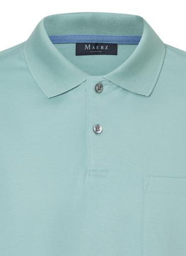 Poloshirt, Knopf 1/2 Arm Grün