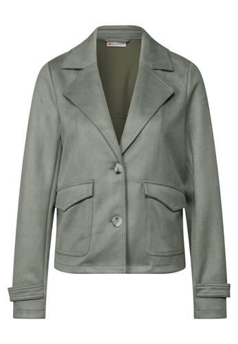 Velours Jacke 36 - Dusty Milky Green