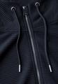 Sweatjacke mit Struktur S - Universal Blue