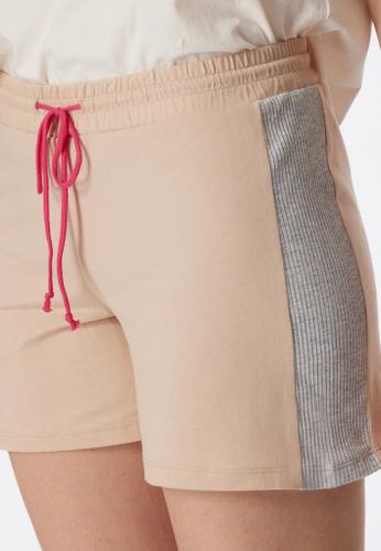 Schlafanzug kurz Beige 40