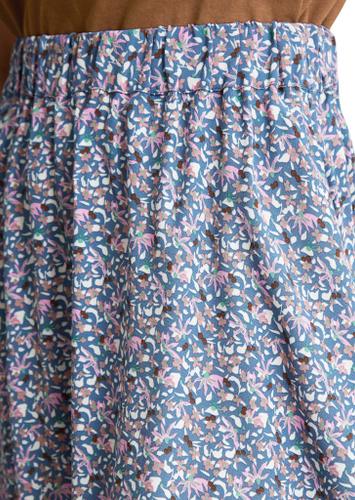 Ausgestellter Minirock L Flared - Medium Blue_multi_05