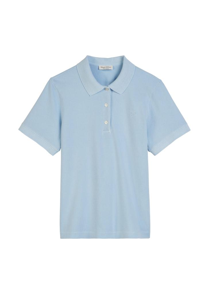 Polo-shirt, short-sleeve, flat knit collar, gmd Blau XXL