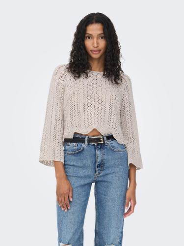 ONLNOLA LIFE 3/4 PULLOVER KNT NOOS