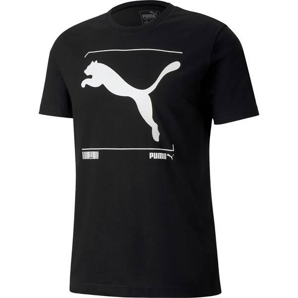 PUMA Herren Shirt Nu-tility Graphic M in Schwarz