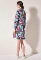 Gemustertes Kleid L - Light Alabaster White