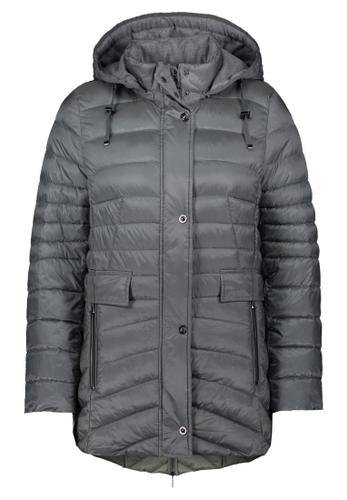 Winterjacke 42 Leicht tailliert - Dusty Petrol