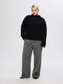 SLFSELMA SUS LS KNIT PULLOVER NOOS XS Locker geschnitten - Black