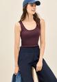 Basic Top L - Mulberry Red