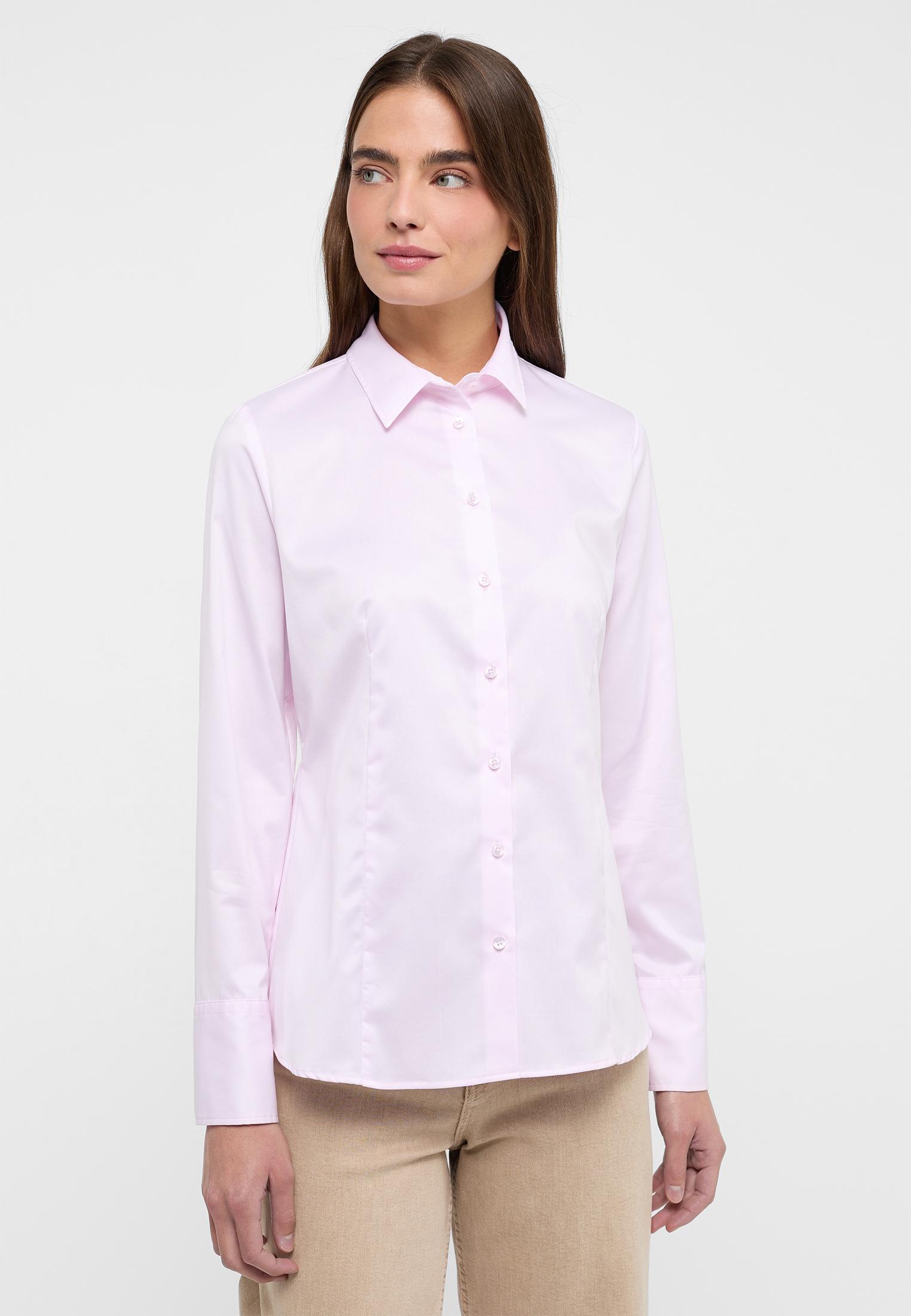 Cover Shirt Bluse Twill Langarm 36/Langarm REGULAR FIT - Rosa