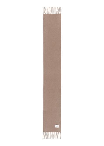 Schal mit Fransen OSO - Shaded Brown Melange