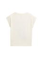 Top mit Fotoprint 164 Regular Fit - Wool White