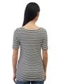Gestreiftes T-Shirt slim XXL Slim Fit - Multi/black