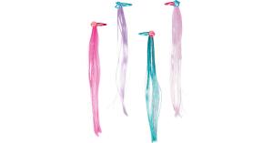 Haarclips mit Glitzersträhnen (4er Set) Nella Nixe Mädchen Kinder