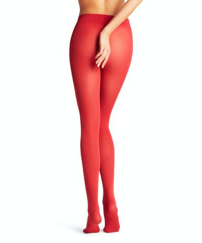 FALKE Pure Matt 50 DEN Damen Rot S-M