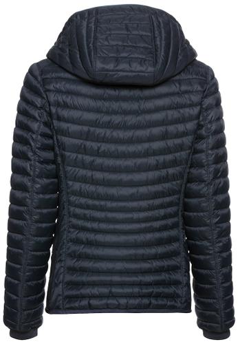 Leichte Steppjacke aus recyceltem Polyamid Blau 36
